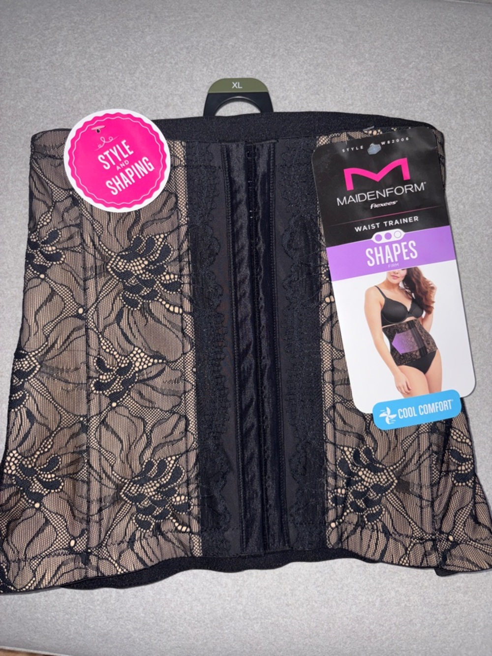 Maidenform Women's Shapewear Waist Nipper Firm Control Trainer Size XL/2XL